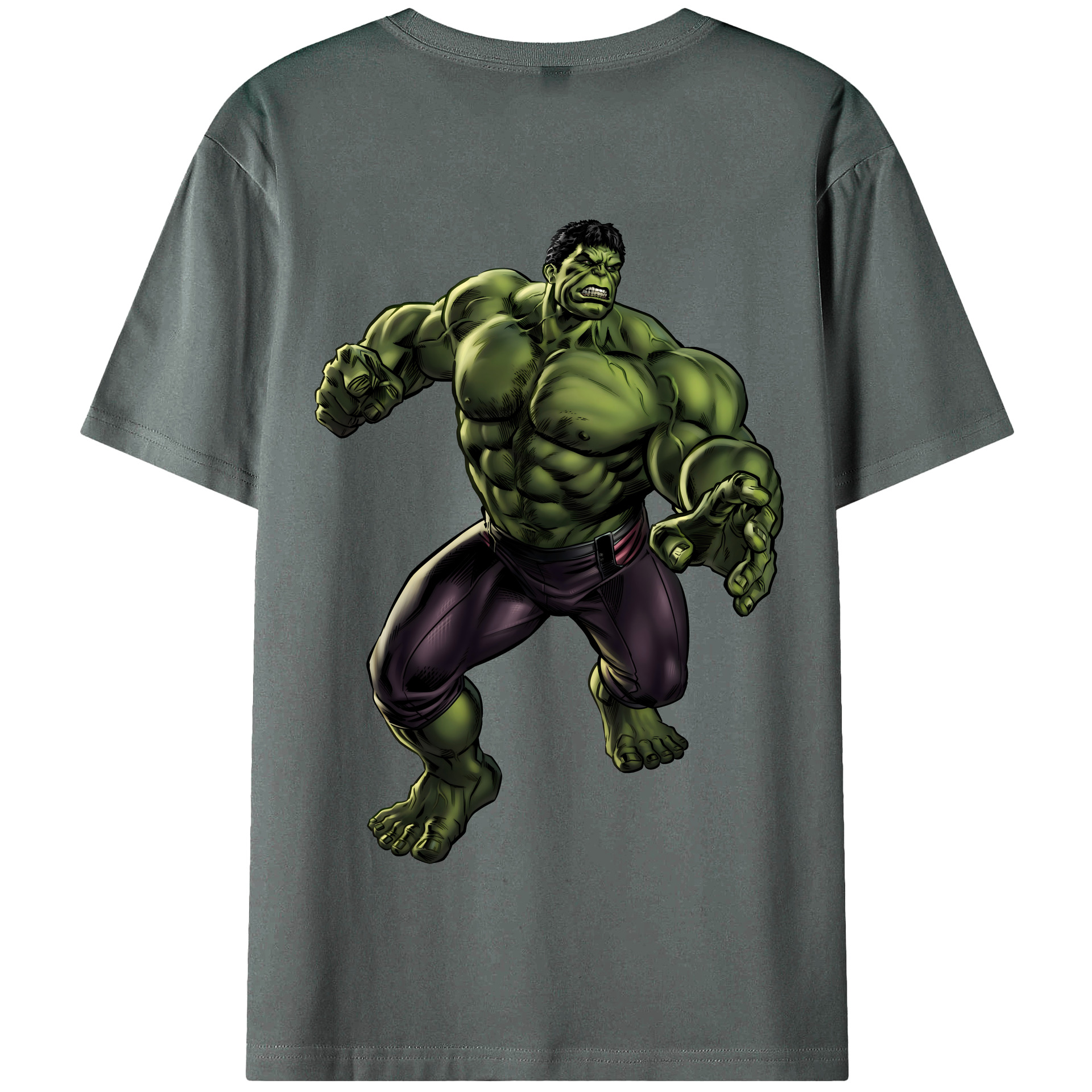 （画像用） アベンジャーズ The Avengers 綿100％半袖Tシャツ（背面プリント）